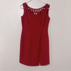 Liz Claiborne NIGHT Red Dress Size 4